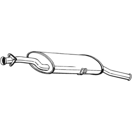 Silencieux arrière BOSAL