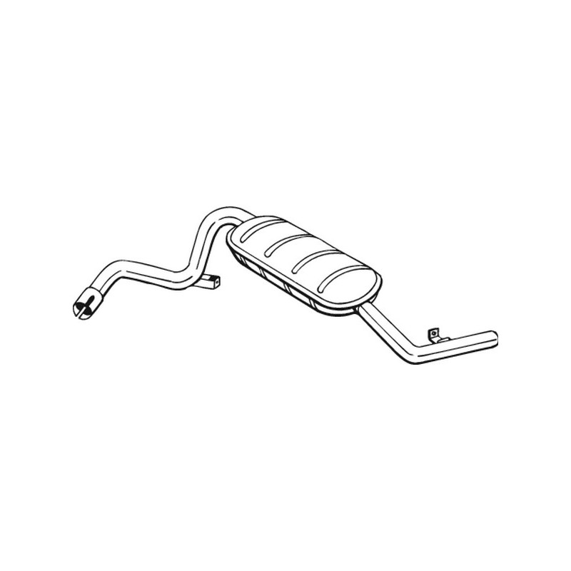 Silencieux arrière BOSAL