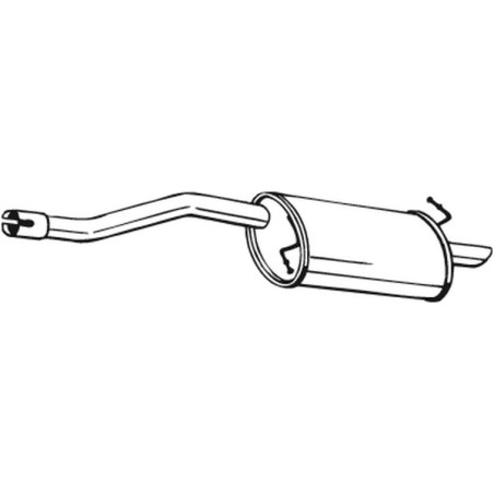 Silencieux arrière BOSAL