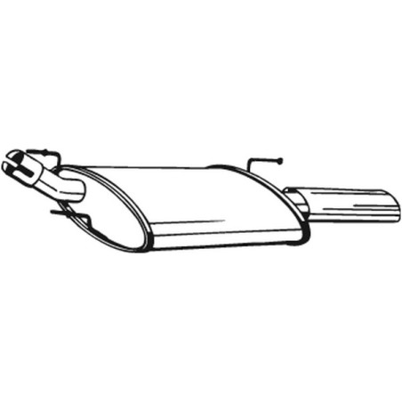 Silencieux arrière BOSAL