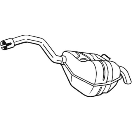 Silencieux arrière BOSAL