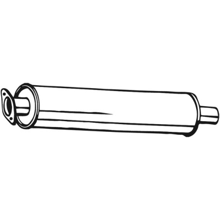 Silencieux intermédiaire BOSAL