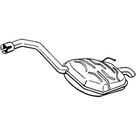 Silencieux arrière BOSAL