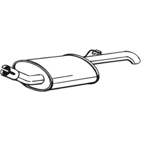 Silencieux arrière BOSAL