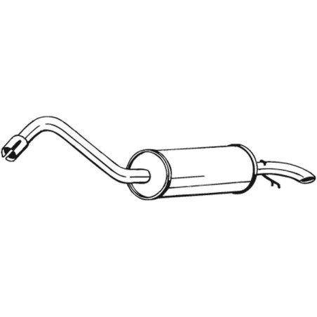 Silencieux arrière BOSAL