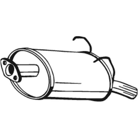 Silencieux arrière BOSAL