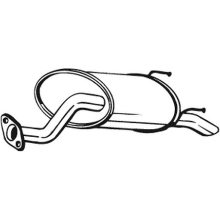Silencieux arrière BOSAL