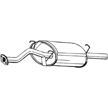 Silencieux arrière BOSAL