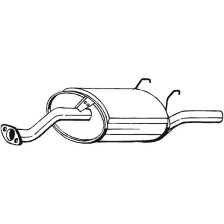 Silencieux arrière BOSAL