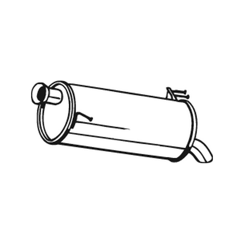 Silencieux arrière BOSAL