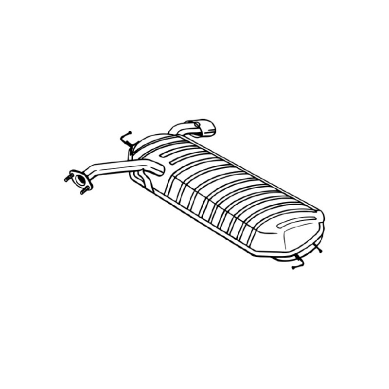 Silencieux arrière BOSAL