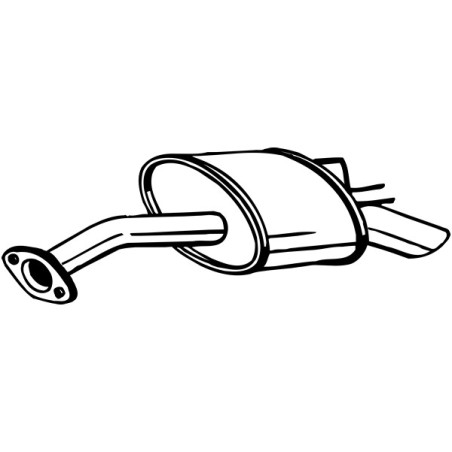 Silencieux arrière BOSAL