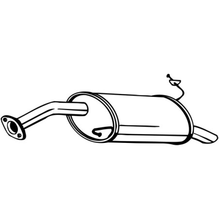 Silencieux arrière BOSAL