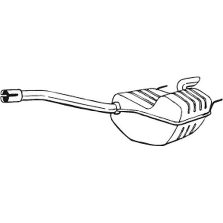 Silencieux intermédiaire BOSAL