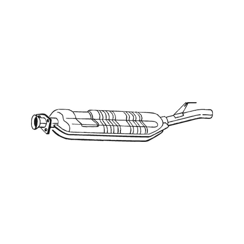 Silencieux intermédiaire BOSAL