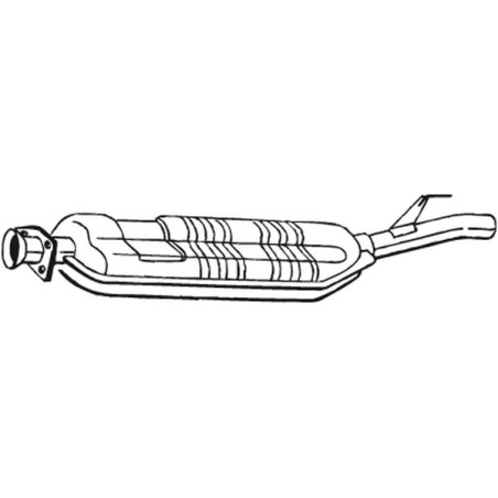 Silencieux intermédiaire BOSAL