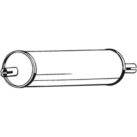 Silencieux intermédiaire BOSAL