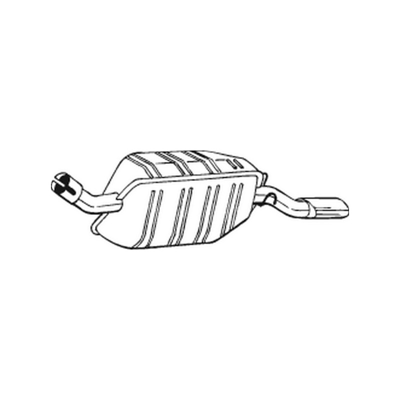 Silencieux arrière BOSAL