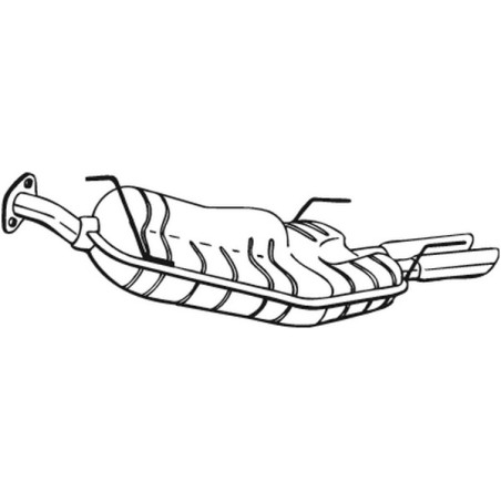 Silencieux arrière BOSAL