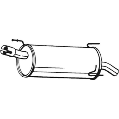 Silencieux arrière BOSAL