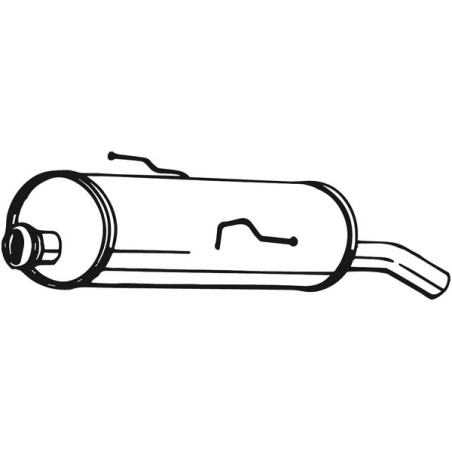 Silencieux arrière BOSAL