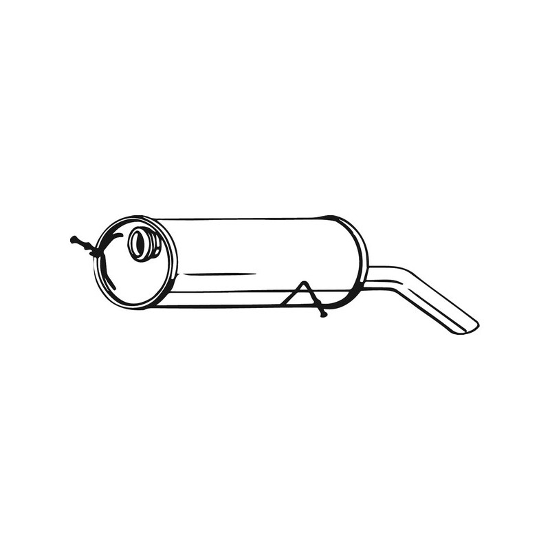 Silencieux arrière BOSAL