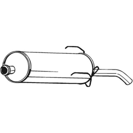 Silencieux arrière BOSAL