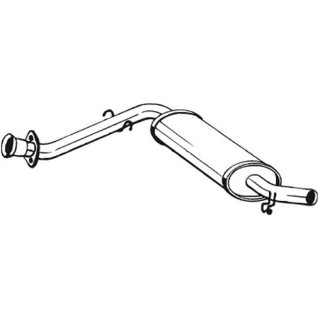 Silencieux avant BOSAL