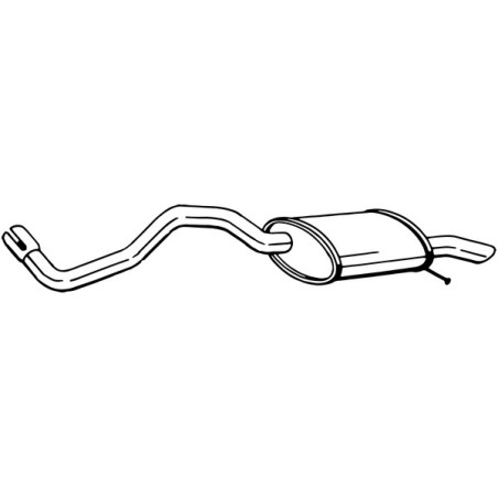 Silencieux arrière BOSAL