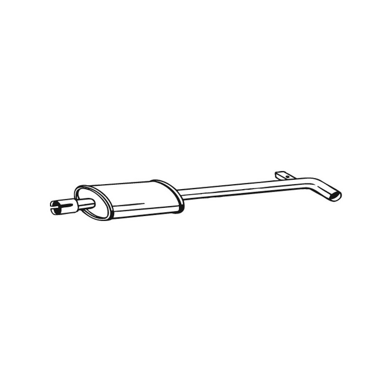 Silencieux intermédiaire BOSAL