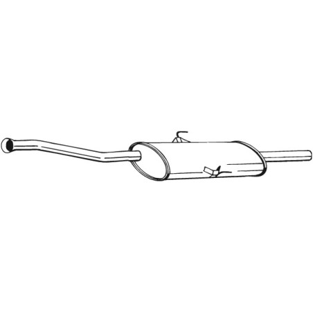 Silencieux intermédiaire BOSAL