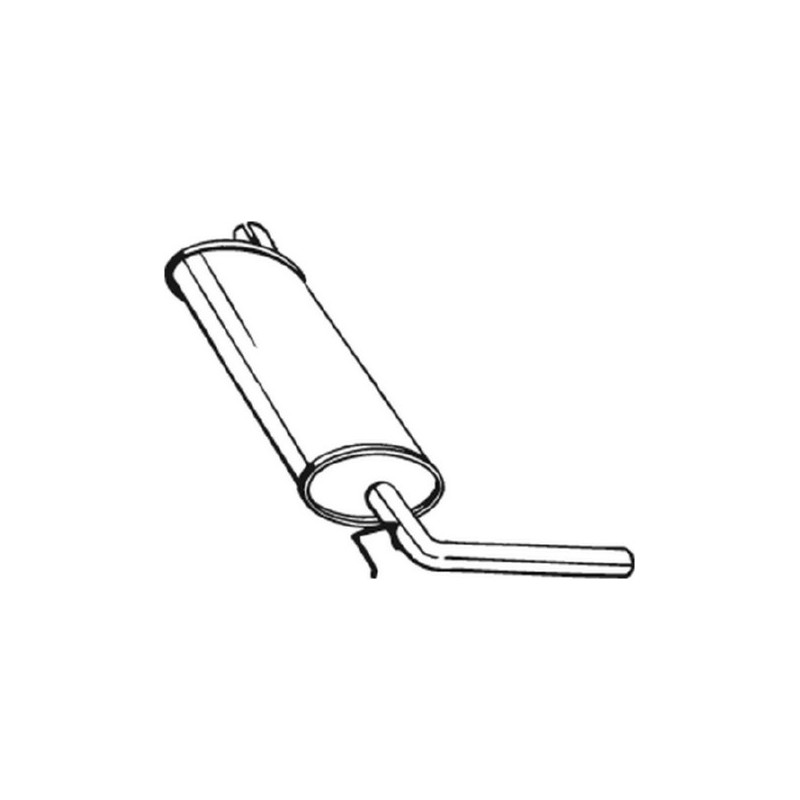 Silencieux arrière BOSAL