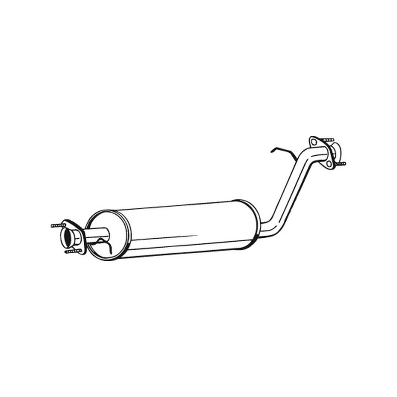 Silencieux intermédiaire BOSAL