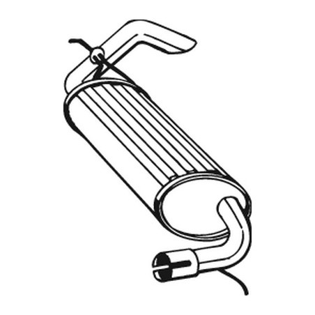 Silencieux arrière BOSAL