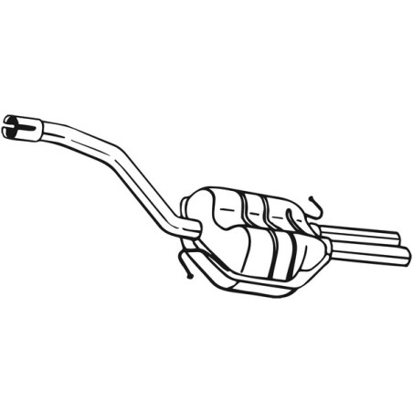 Silencieux arrière BOSAL