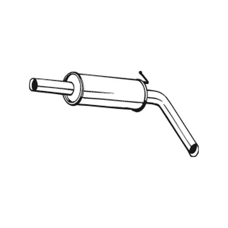 Silencieux intermédiaire BOSAL