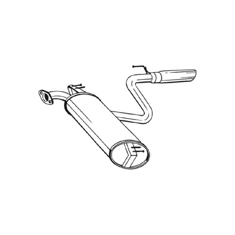 Silencieux arrière BOSAL