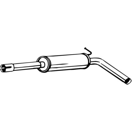 Silencieux intermédiaire BOSAL