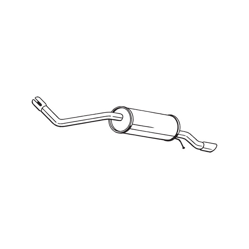 Silencieux arrière BOSAL