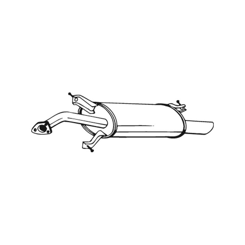 Silencieux arrière BOSAL