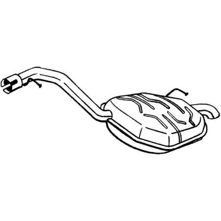 Silencieux arrière BOSAL