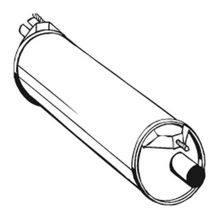 Silencieux arrière BOSAL