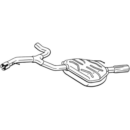 Silencieux arrière BOSAL