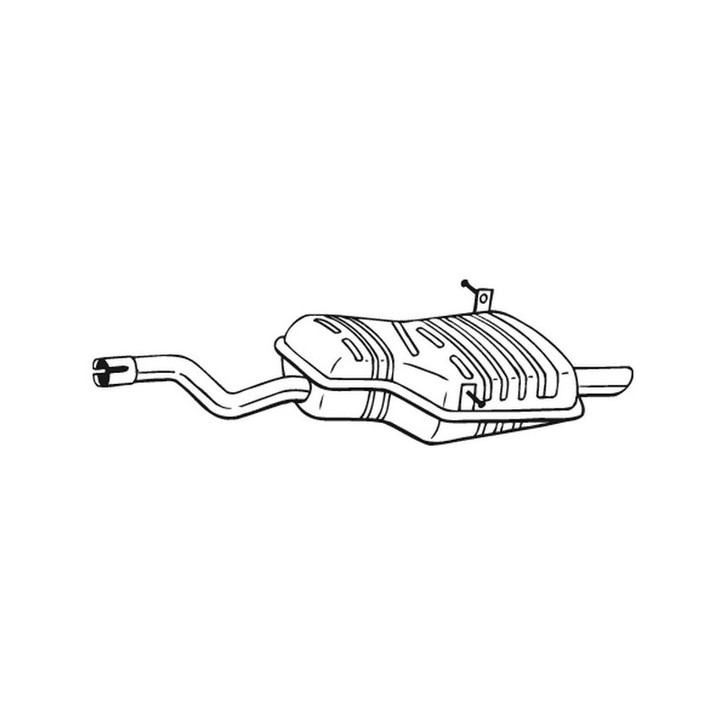 Silencieux arrière BOSAL