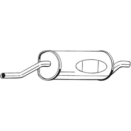 Silencieux arrière BOSAL