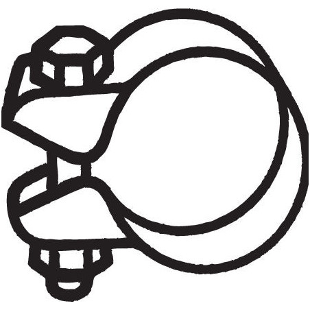 Pièce de serrage (échappement) BOSAL