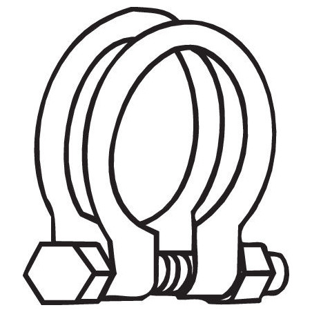 Pièce de serrage (échappement) BOSAL