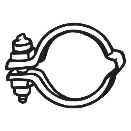 Pièce de serrage (échappement) BOSAL