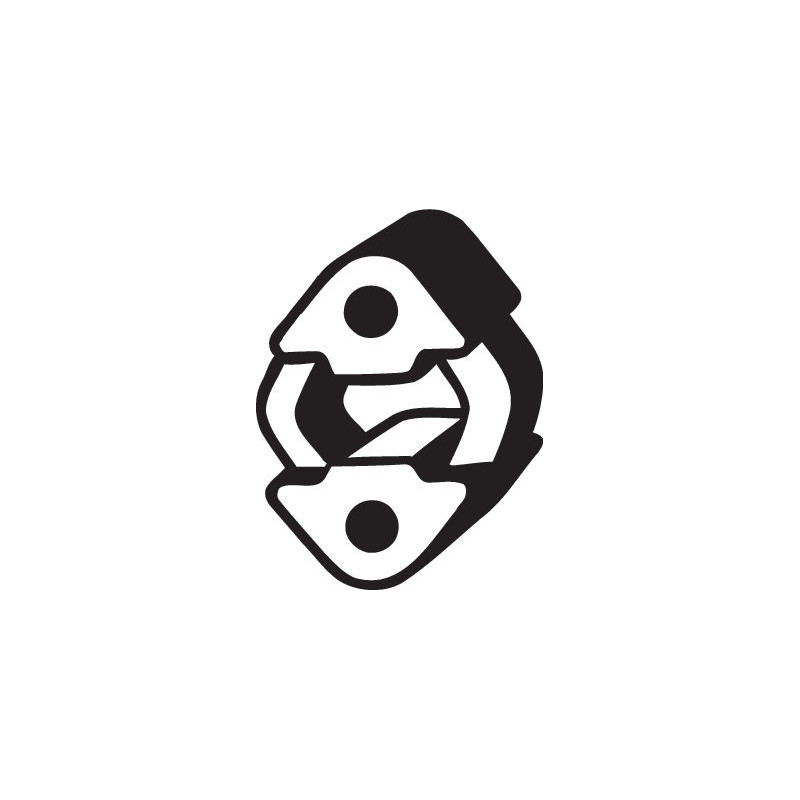 Bandes de caoutchouc (échappement) BOSAL