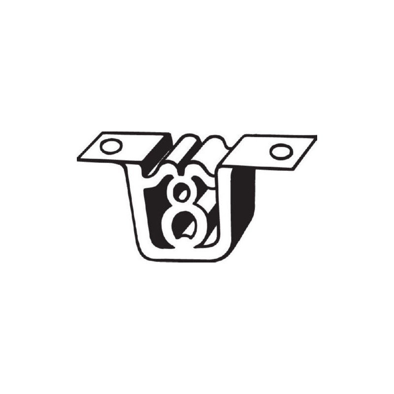 Bandes de caoutchouc (échappement) BOSAL